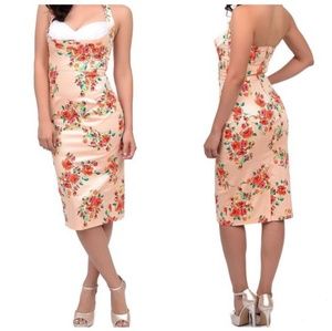Stop Staring Blush Covergirl Wiggle Dress in Small